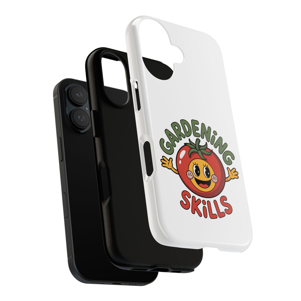 Gardening Skills Phone Case — Cute Tomato Plant Lover Protective Cover