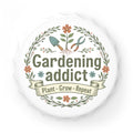 Gardening Addict Bottle Opener — Floral 'Plant • Grow • Repeat' Metal Opener for Gardeners
