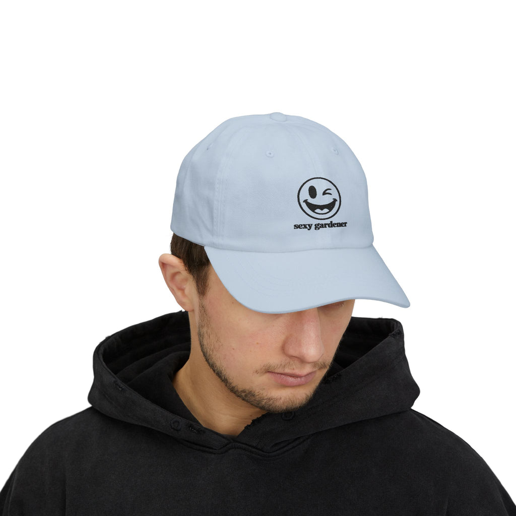 Dad Cap — "Sexy Gardener" Winking Smile Embroidered Hat