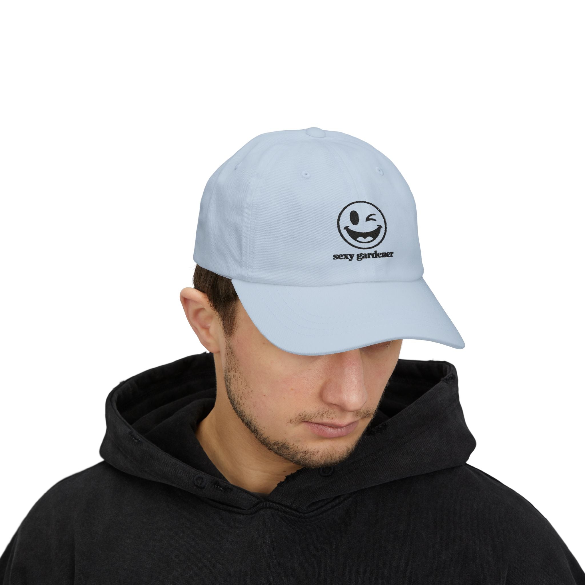 Dad Cap — "Sexy Gardener" Winking Smile Embroidered Hat