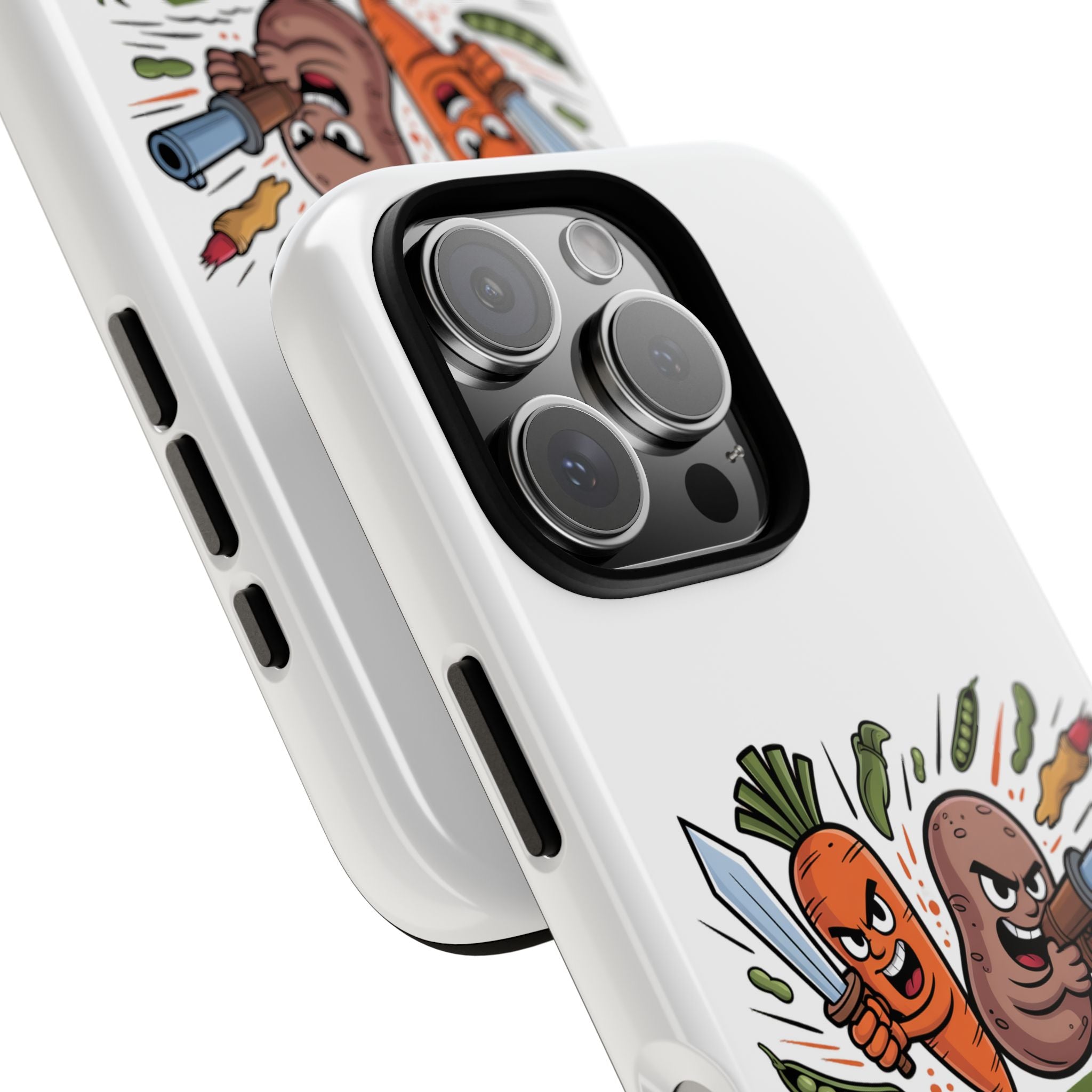 Phone Case — 'Dig For Victory' Veggie Combat Garden Design