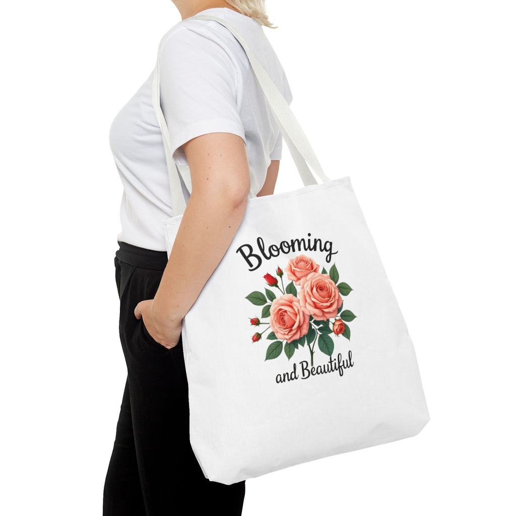 Blooming and Beautiful Floral Tote Bag