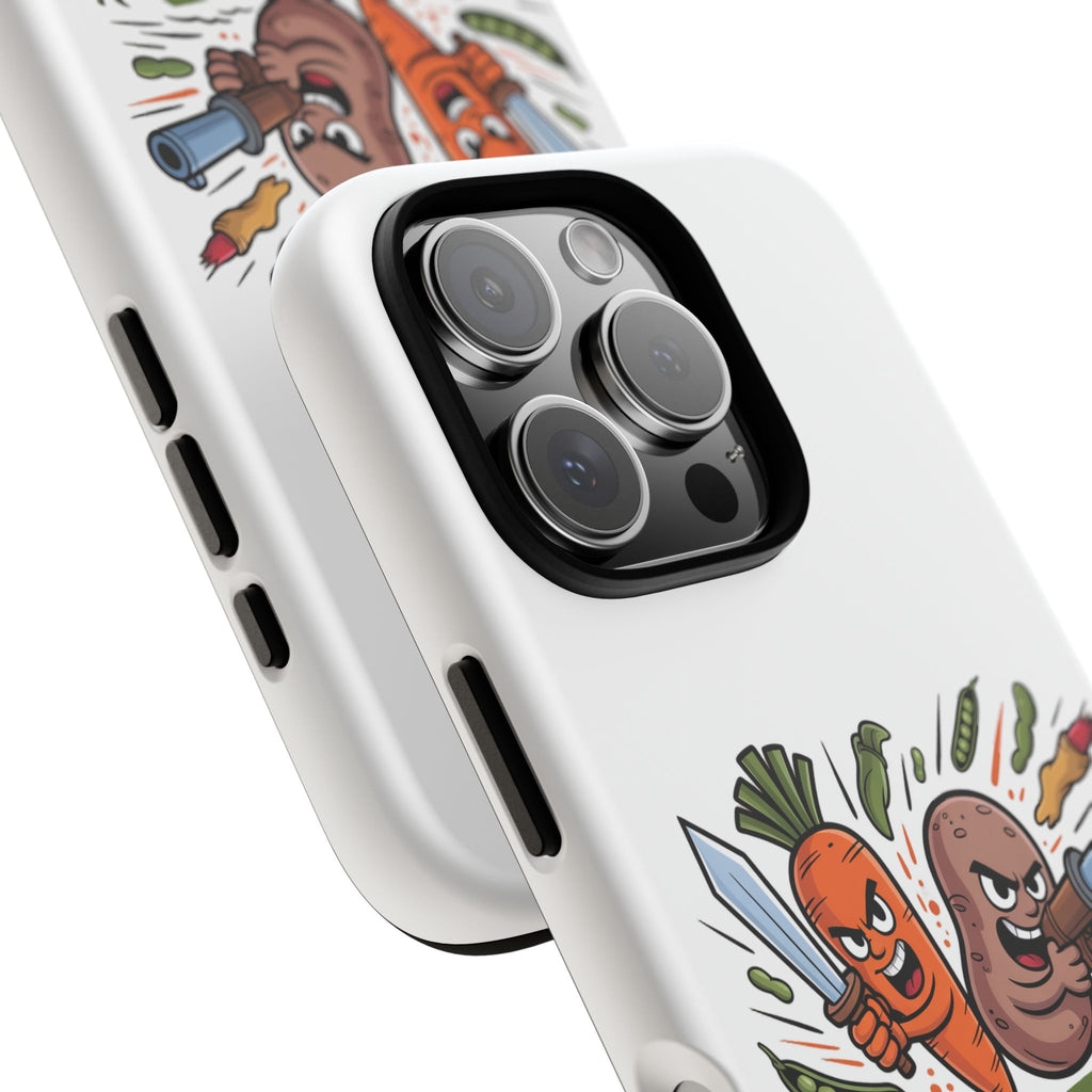 Phone Case — 'Dig For Victory' Veggie Combat Garden Design