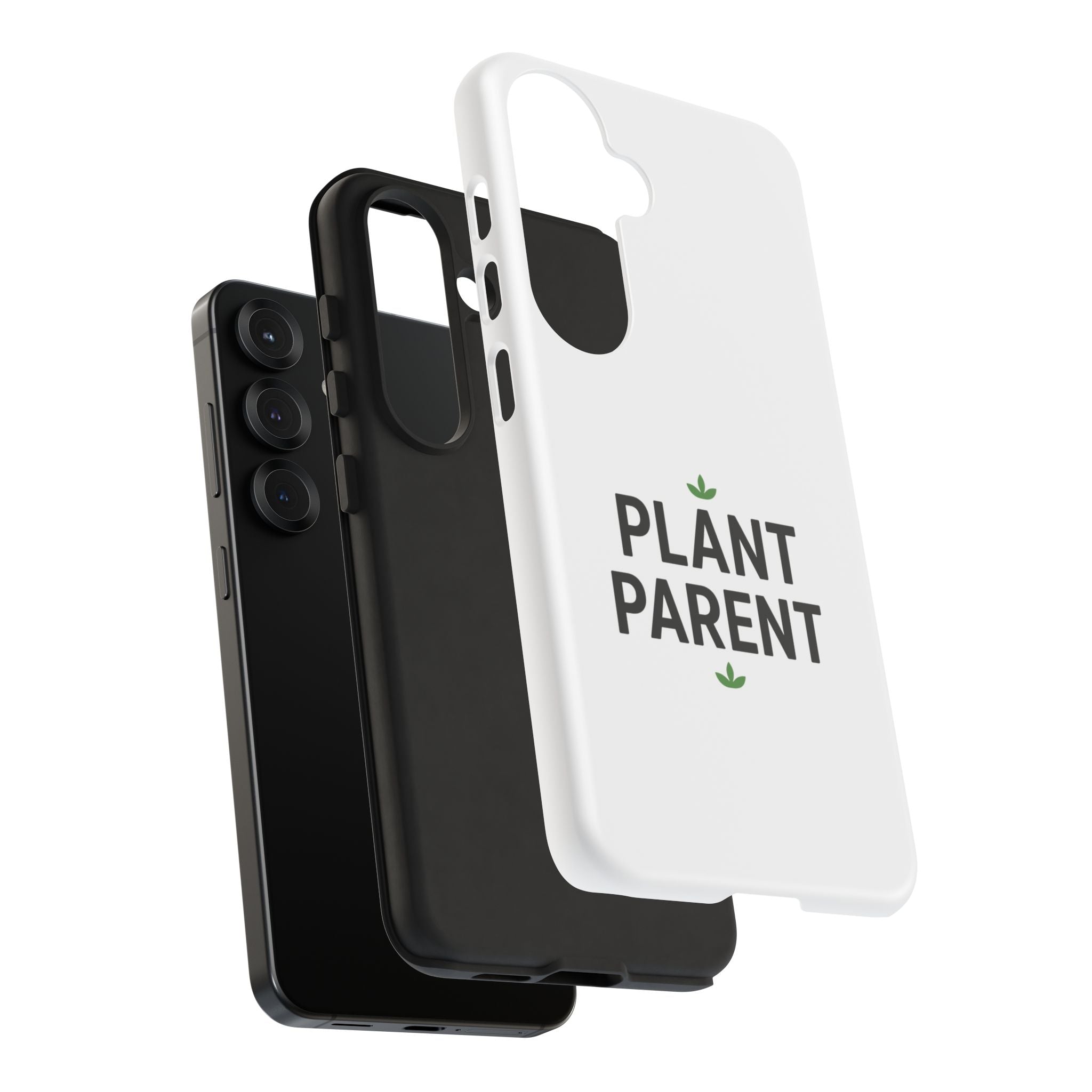 Plant Parent Tough Phone Case – Minimalist Plant Lover Protective Cover