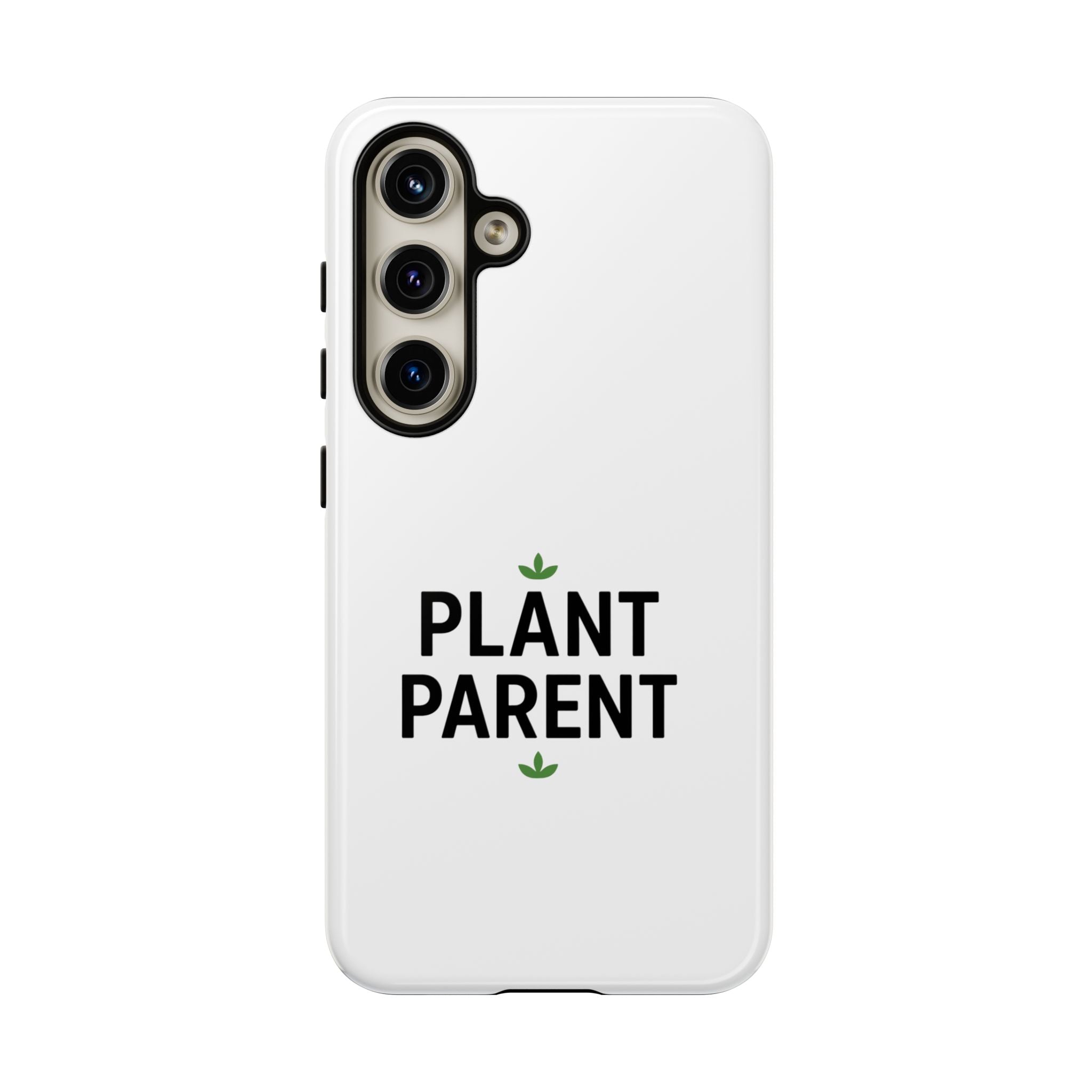 Plant Parent Tough Phone Case – Minimalist Plant Lover Protective Cover