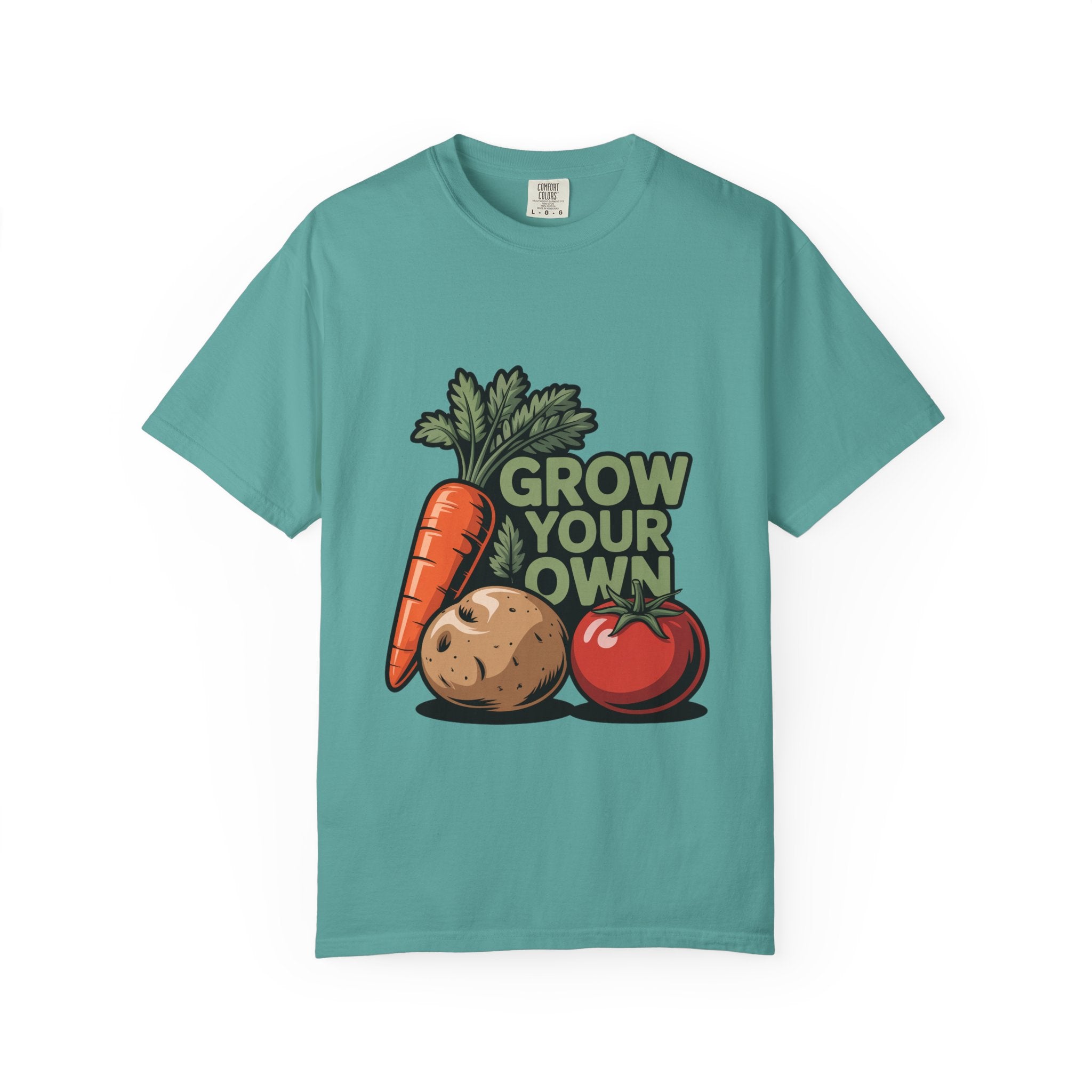 Grow Your Own T-Shirt — Gardening Veggies Graphic Tee